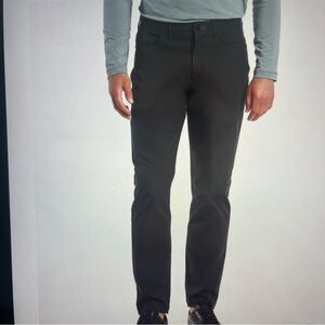 Public Rec Dealmaker 5-Pocket Flat Front Pants Straight Leg Mid Rise 42” Waist